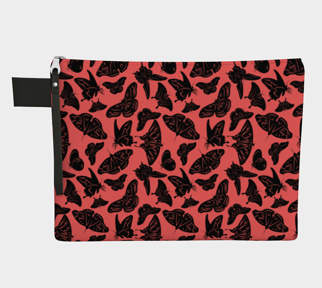 Black Butterflies Project Bag