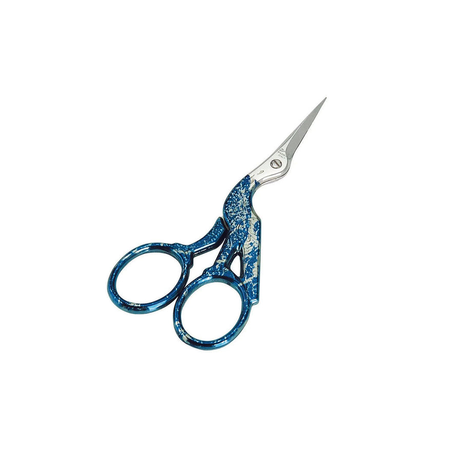 image of blue stork scissors