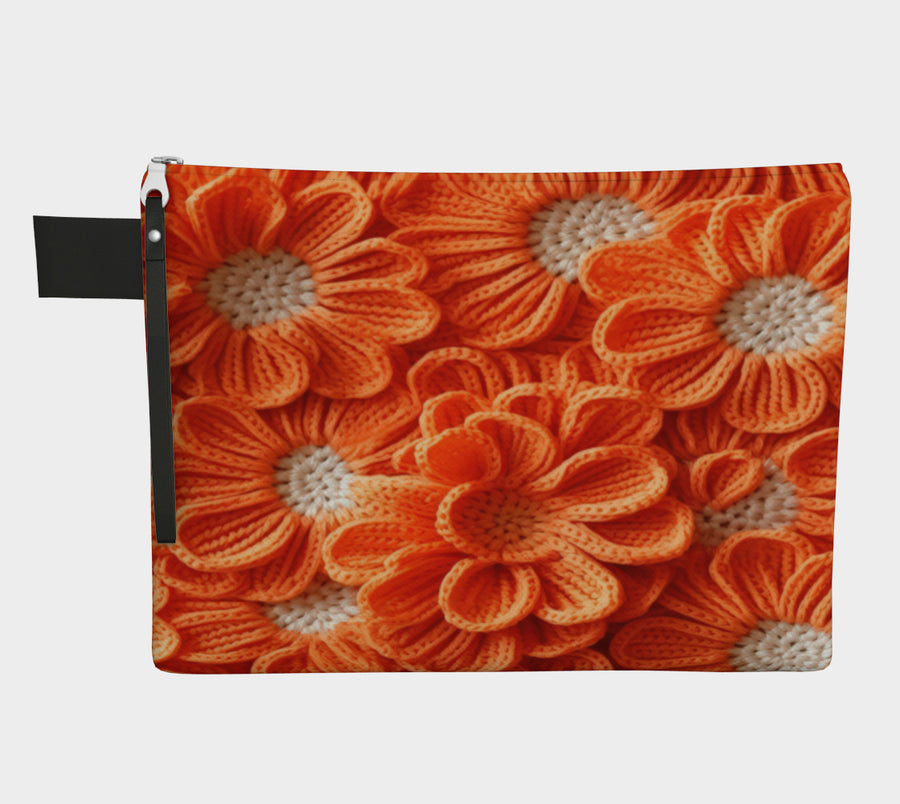 Crochet Autumn project bag