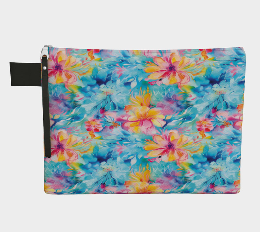 An image of Dreamy Flowers Project bag by Stitch Wit