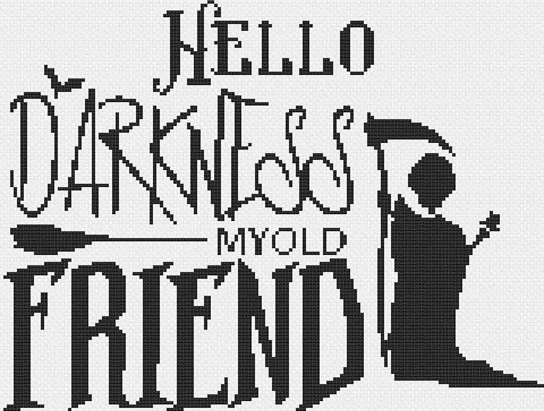 My Old Friend: Free Printable Counted Cross Stitch Pattern