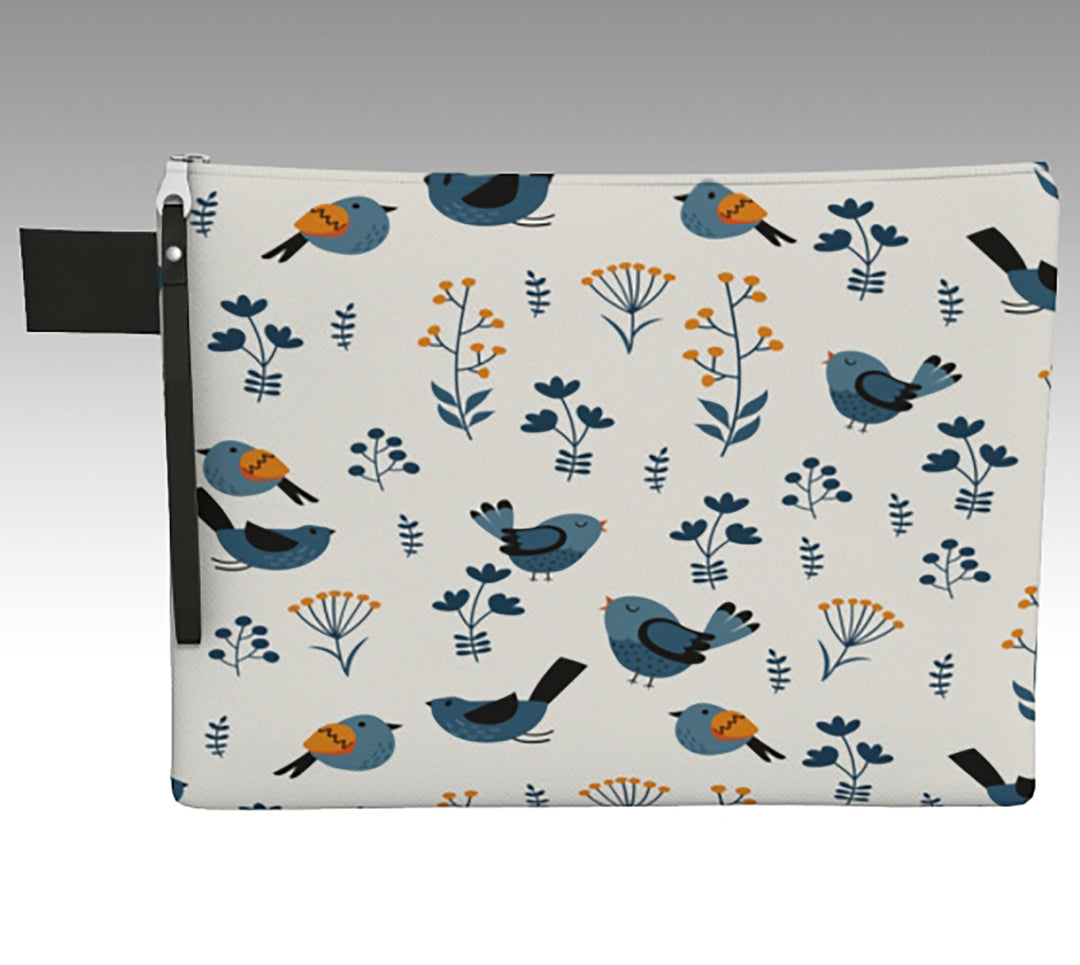 Blue Birds Project Bag