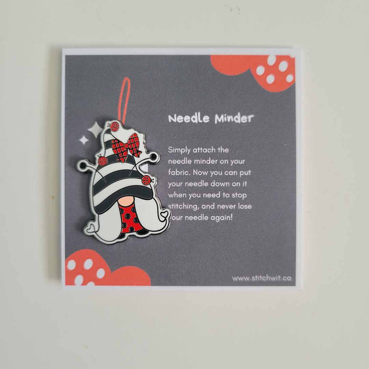 Lady Bug Gnome: Needle Minder