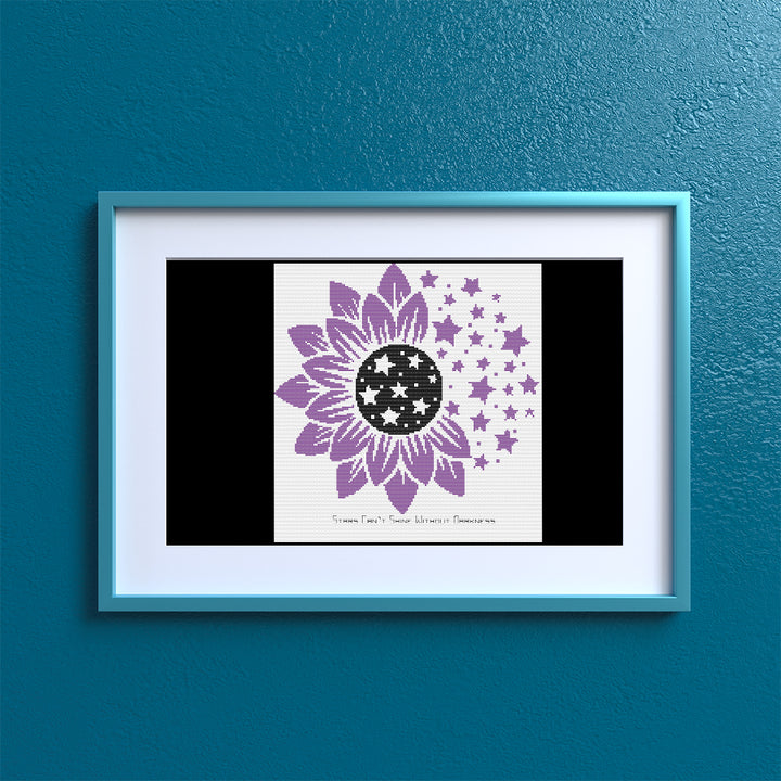 Stars Shine: Counted Cross Stitch Pattern and Kit