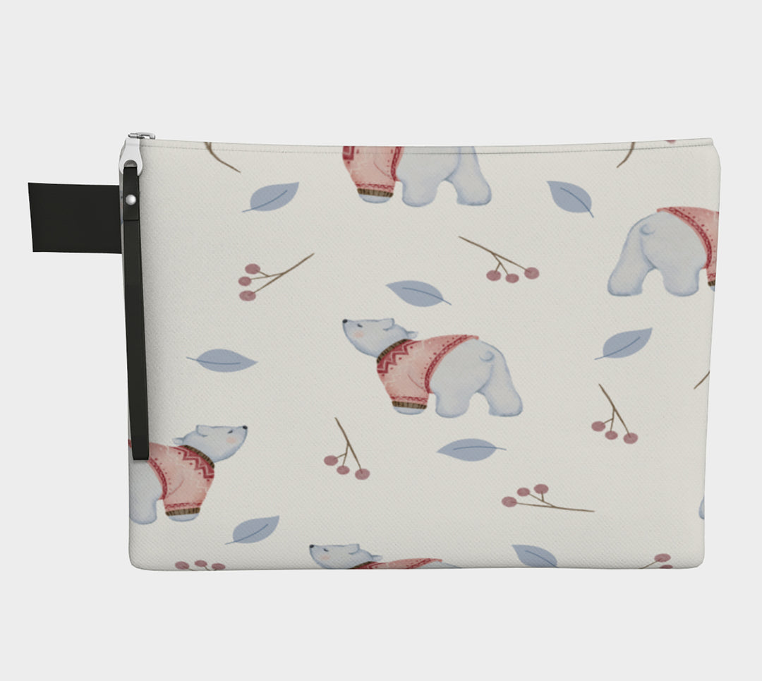 Winter Bear Project Bag