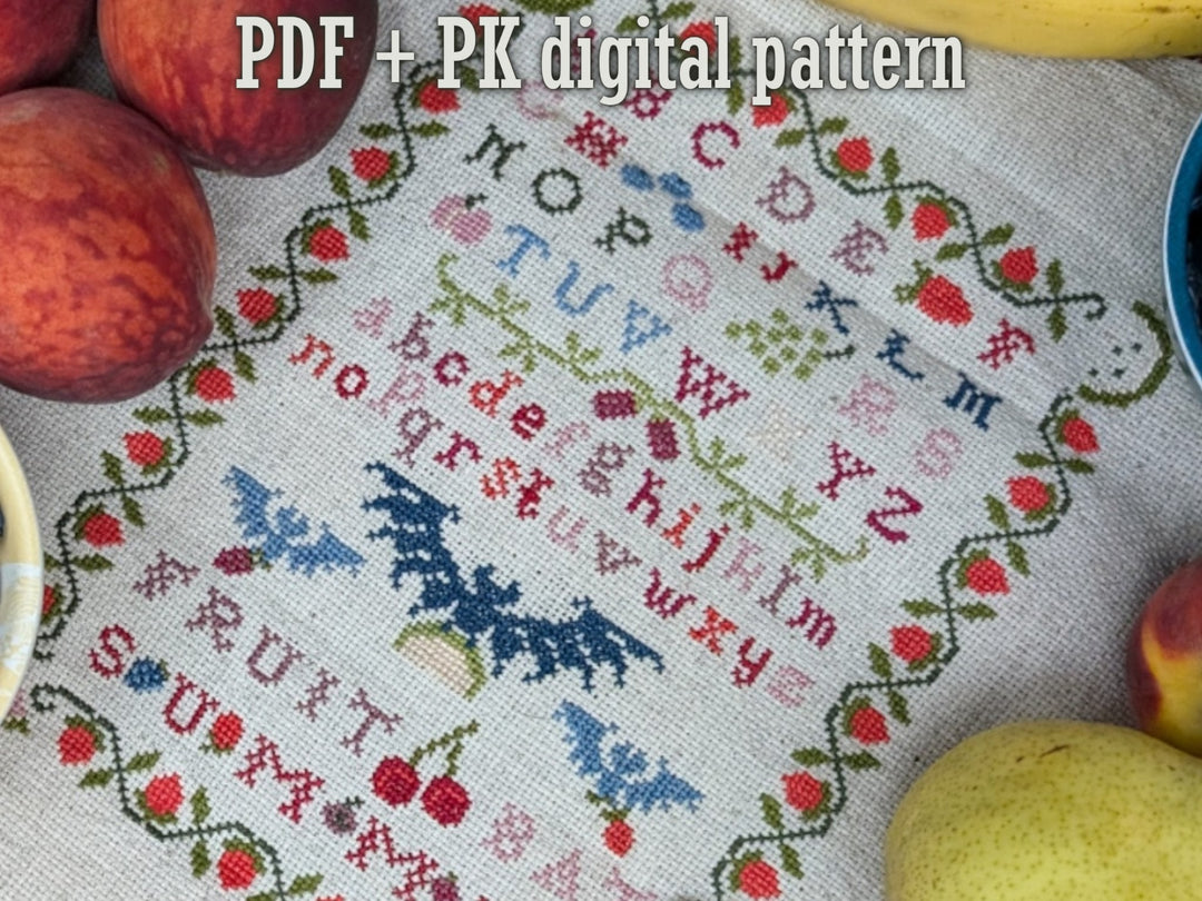 Fruit Bat Summer Sampler - Digital PDF Pattern - 1