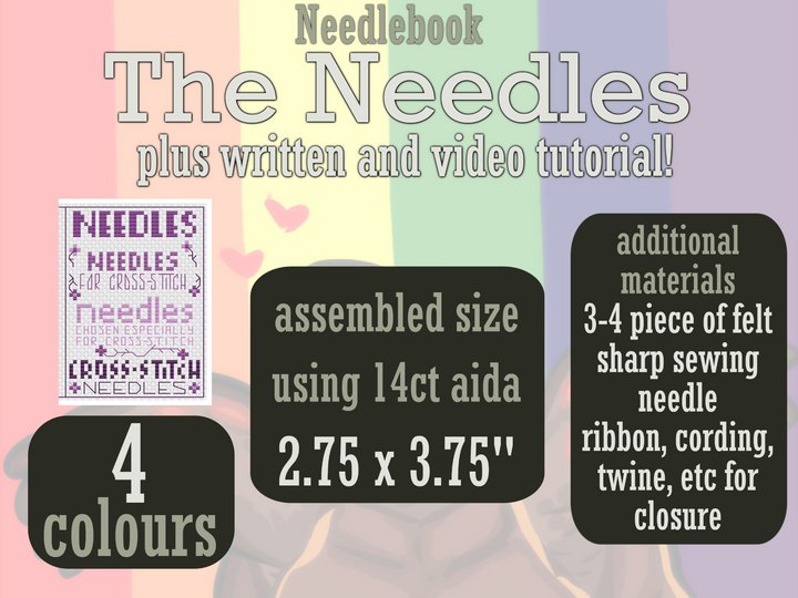 The Needles Needlebook - Digital PDF Pattern and Tutorial - 2