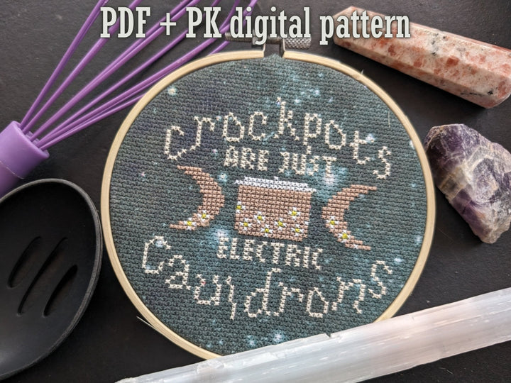 Crockpots Are Magic - Digital PDF Pattern - 1