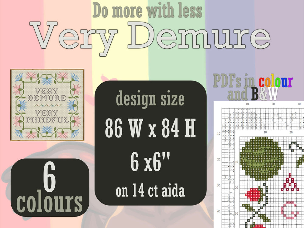 Very Demure - Digital PDF Pattern - 2