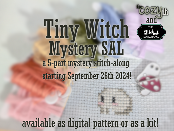 Tiny Witch Mystery SAL - PDF ONLY - 1