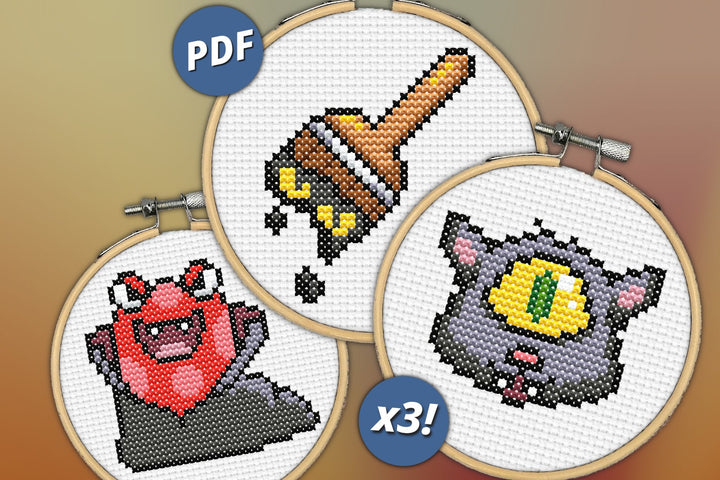 Neopets halloween cross stitch patterns - 1