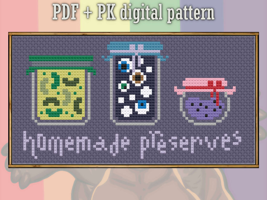 Homemade Preserves - Digital PDF Pattern - 1