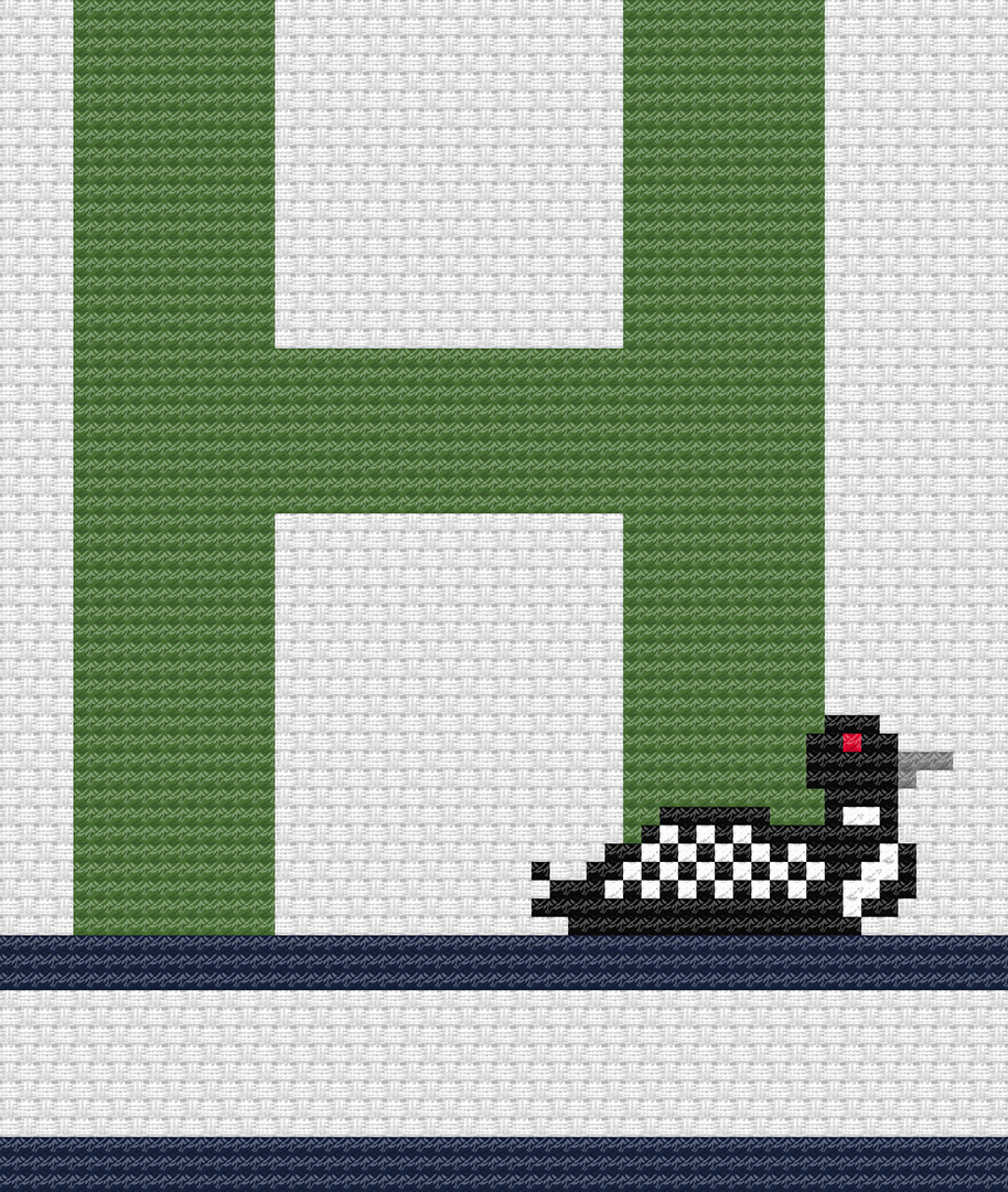 Loon Monograms: Counted Cross Stitch Pattern