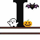 Spooky Monograms: Counted Cross Stitch Pattern