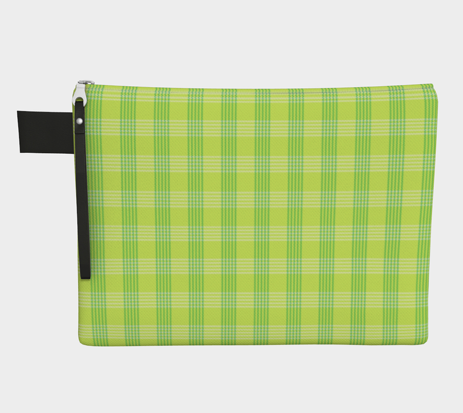 An image of Spring Plaid Project Bag by Stitch Wit