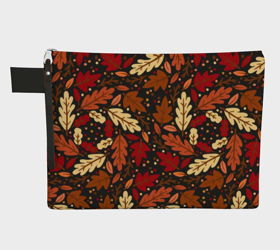 An image of the Autumn Oak Leaves Project Bag