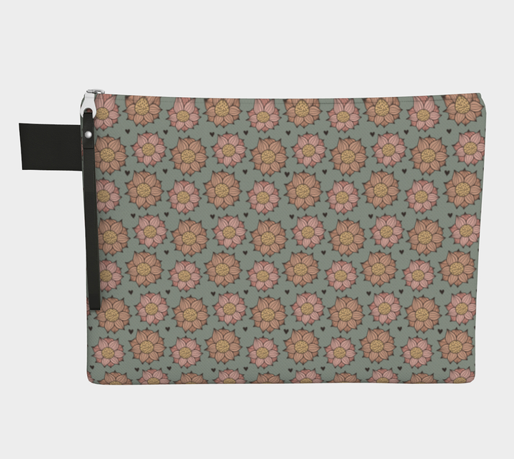 Boho Flowers Project Bag