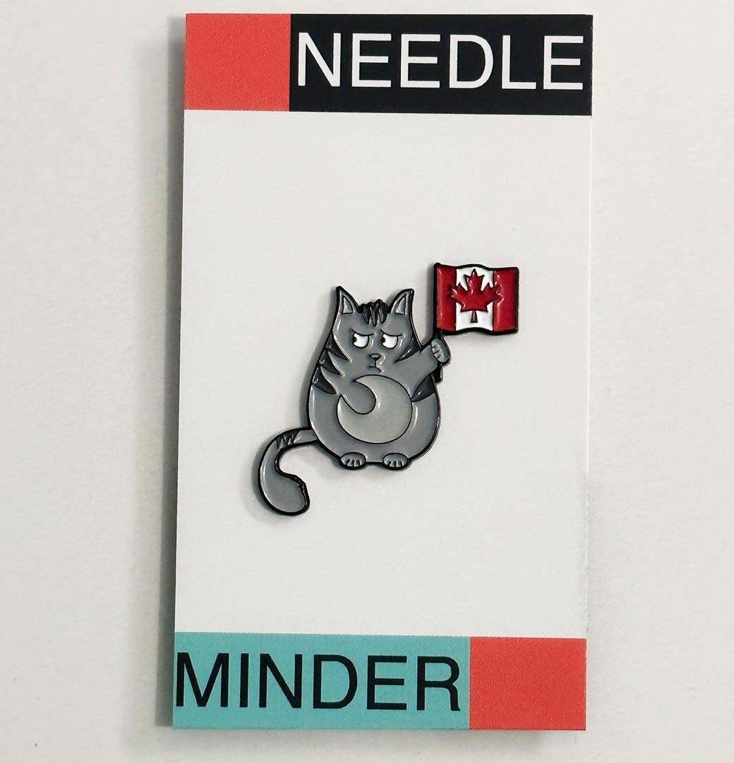 Image of Grumpy Cat Loves Canada Needle Minder