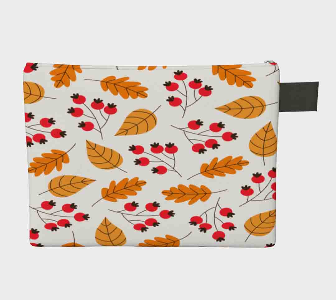 Leaves and Berries Project Bag