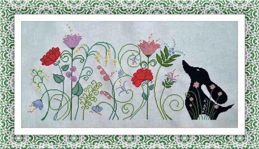 Image of stitch counted cross stitch pattern Profumo Di Primavera by Alessandra Adelaide Needlworks