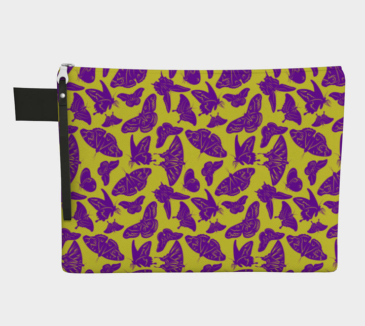 Purple Butterflies Project Bag