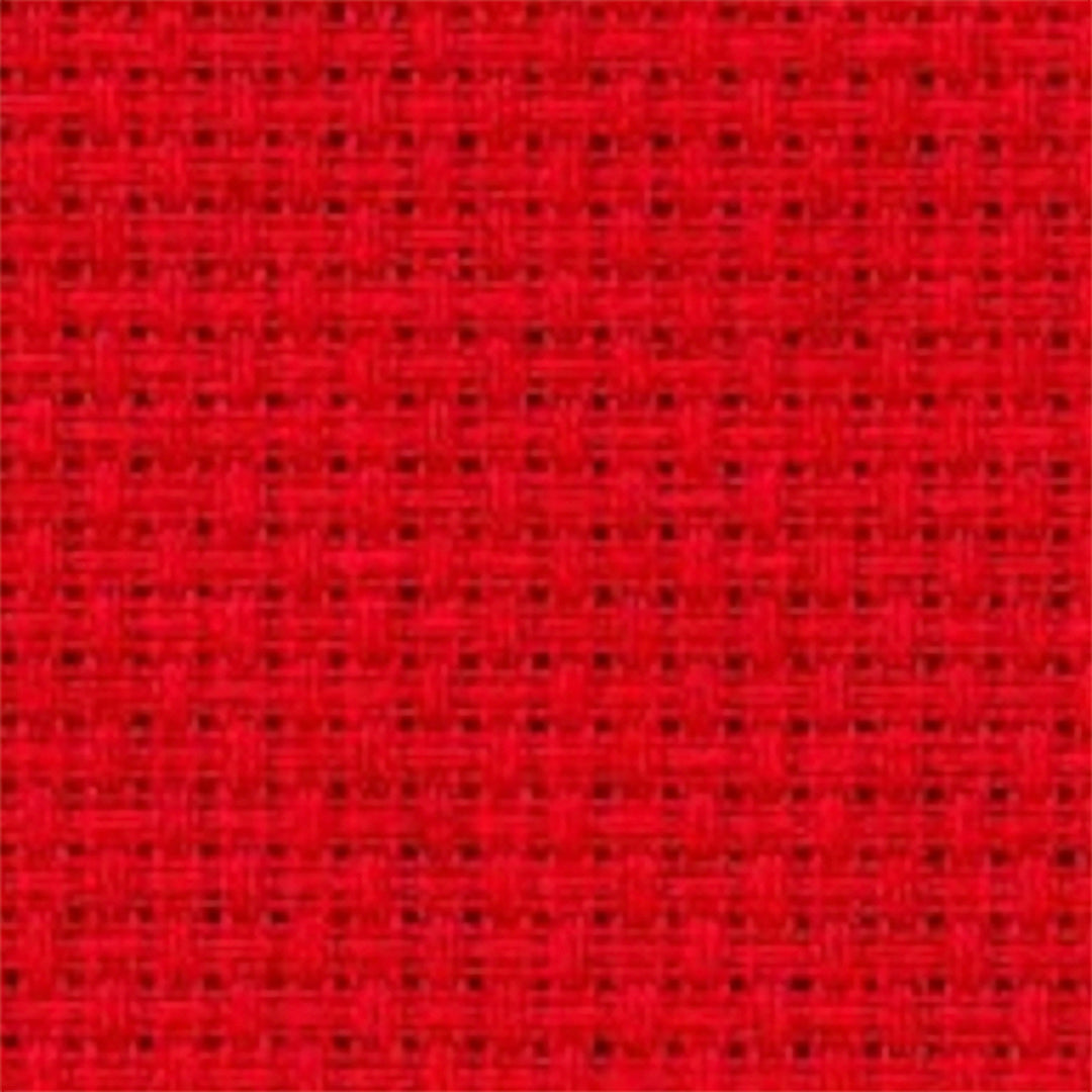 Zweigart Red 18ct Aida Cloth