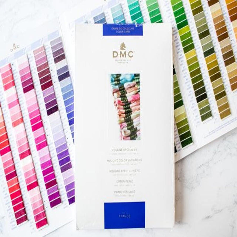 DMC Floss Sample Colour Card - Stitch Wit