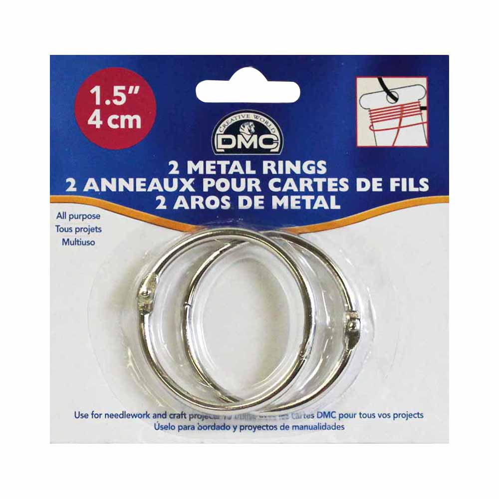 DMC 1.5" Metal Craft Rings