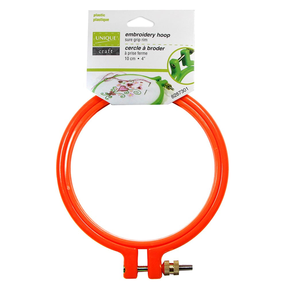 Plastic 4" Red Hoop